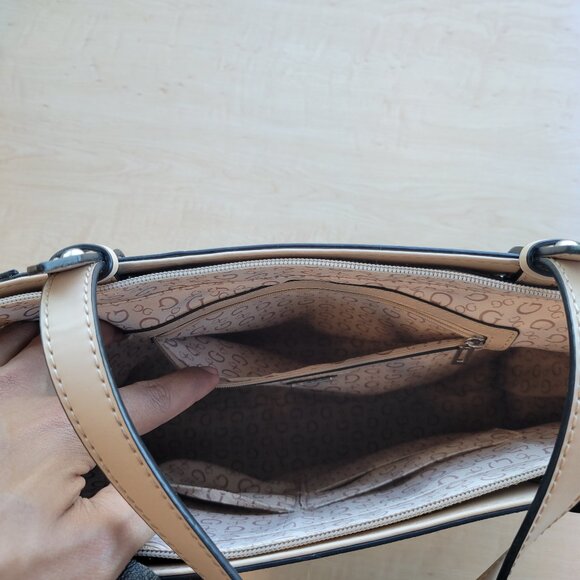 Guess Rigden Monogram Large Tote bag - Picture 5 of 10